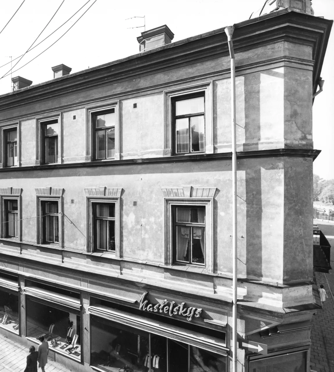 E Nasielsky uå Fasad mot Torggatan