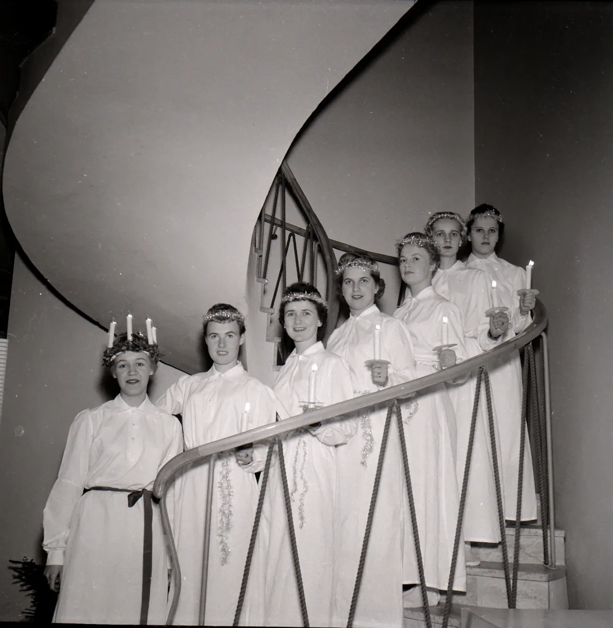 ASEA Härnöverken Luciafest 19571213 bild 6