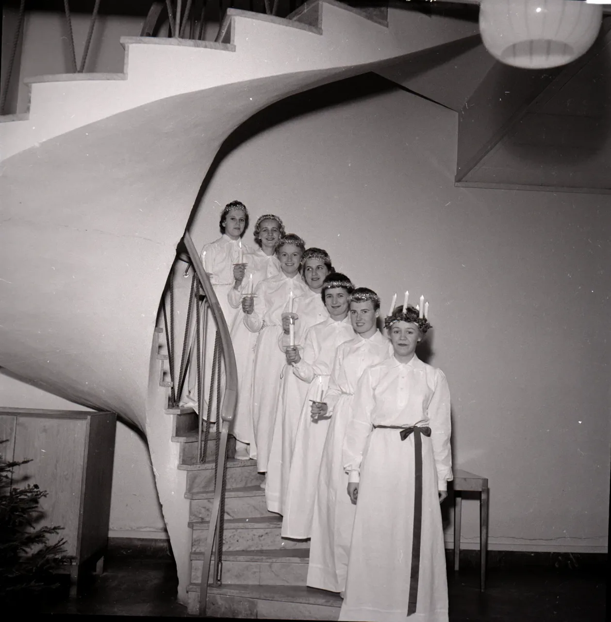 ASEA Härnöverken Luciafest 19571213 bild 7