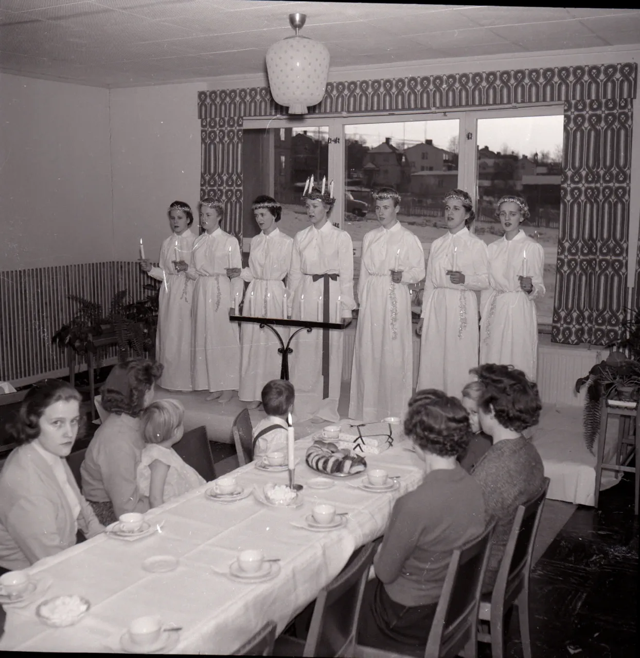 ASEA Härnöverken Luciafest 19571213 bild 9