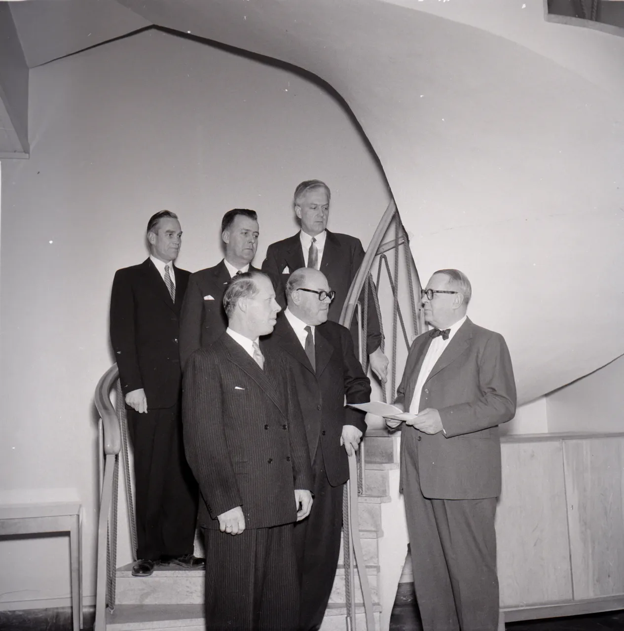 ASEA Härnöverken Utdelning av utmärkelser 19571210 bild 1