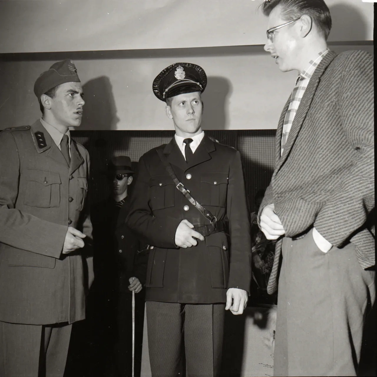 Folkhögskolan 1-ans klassfest 19590228 bild 8