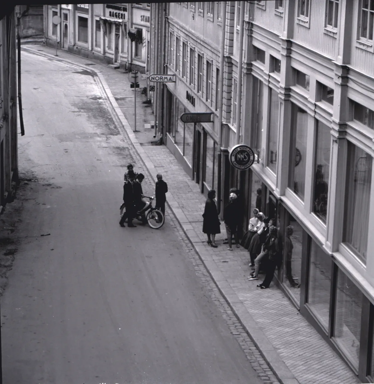 Köpmangatan Härnösand 1959 bild 10