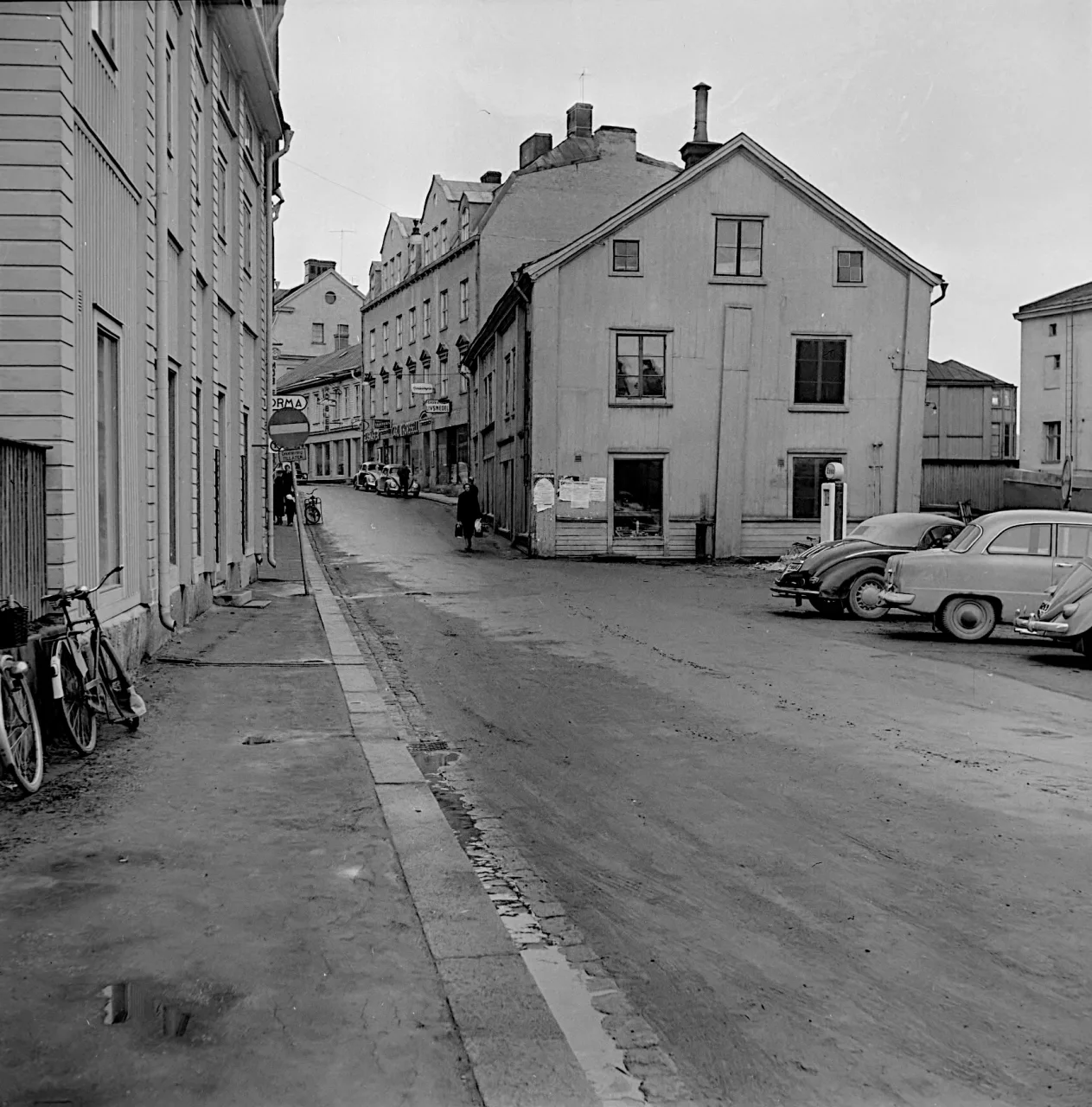 Köpmangatan Härnösand 1959 bild 2